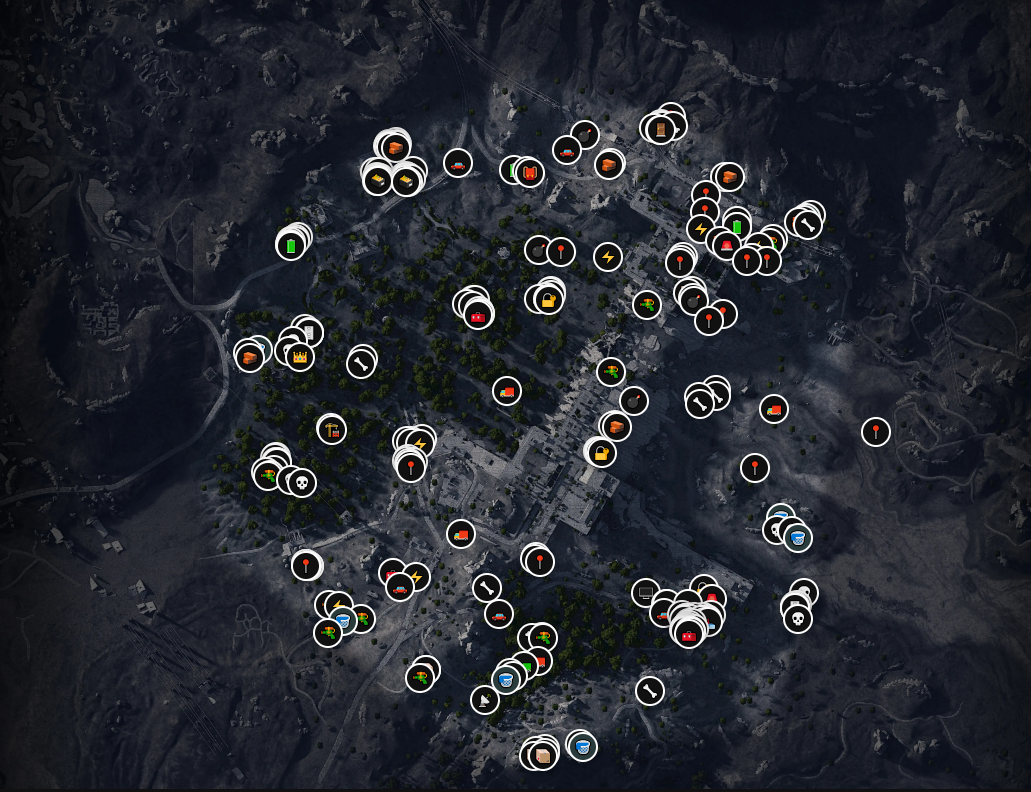 Arc Raiders Interactive Map - Dam Battlegrounds - TryRolling